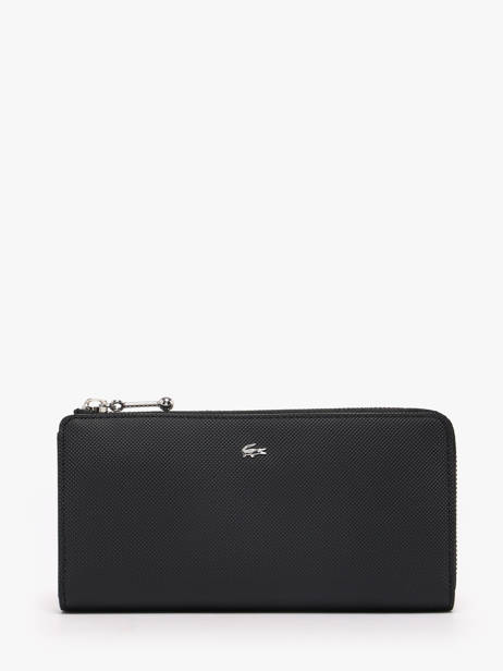 Portefeuille Lacoste Zwart daily city NF4765DZ