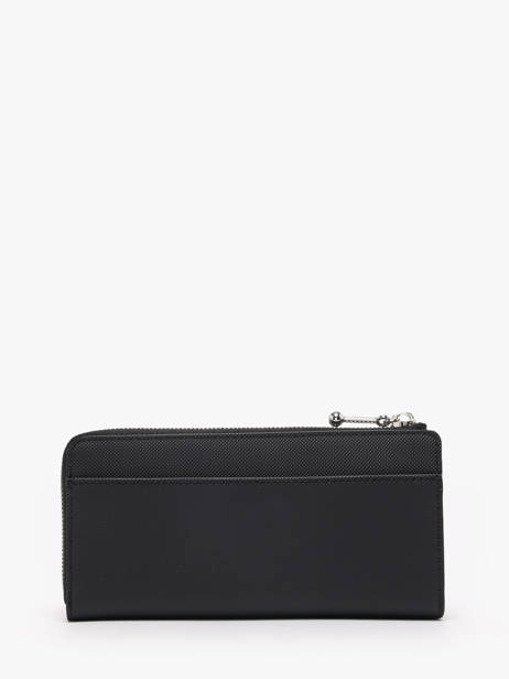 Portefeuille Lacoste Zwart daily city NF4765DZ ander zicht 2