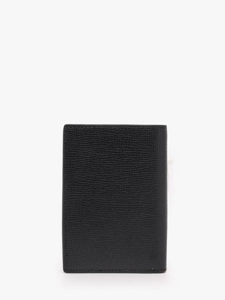 Portefeuille Leder Lacoste Zwart ossian NH5057OI ander zicht 2