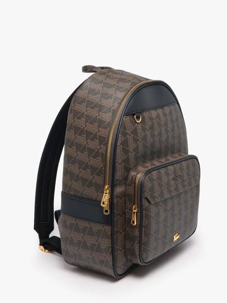 Rugzak Lacoste Bruin the blend NH5541BG ander zicht 1
