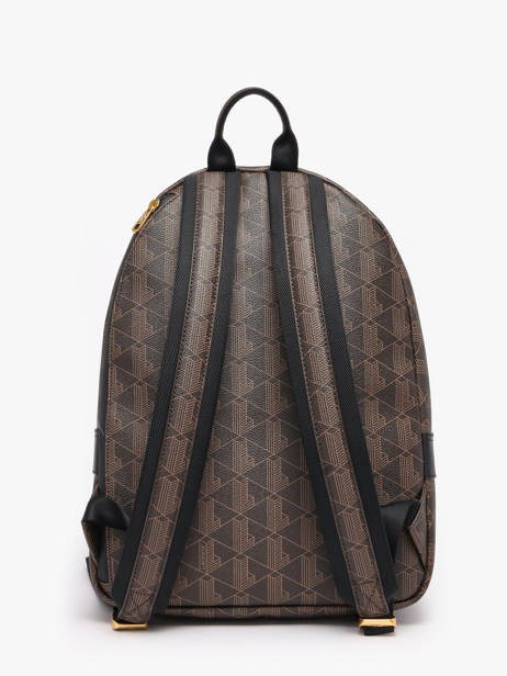 Rugzak Lacoste Bruin the blend NH5541BG ander zicht 3