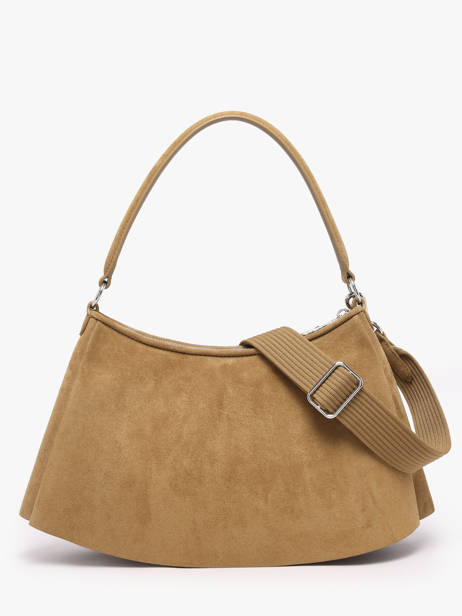 Schoudertas Lenglen Leder Lacoste Beige lenglen NU5468DX ander zicht 4