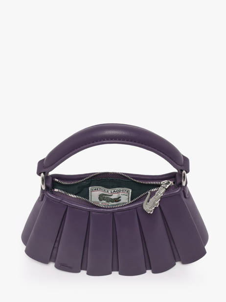 Cross Body Tas Lenglen Lacoste Violet lenglen NU5219DP ander zicht 2