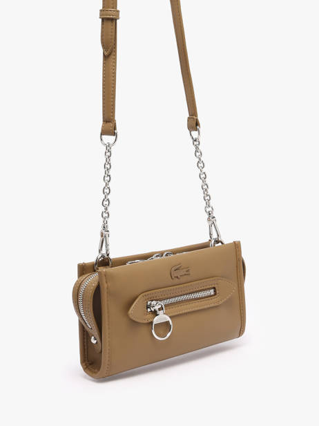 Cross Body Tas Ceclys Lacoste Bruin ceclys NF5483AQ ander zicht 1