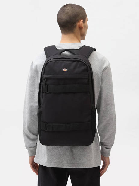 Rugzak Duck Canvas Dickies Zwart backpack DK0A4XF9 ander zicht 1