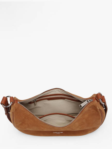 Schoudertas Suede Leder Lancaster Bruin suede 82 ander zicht 3