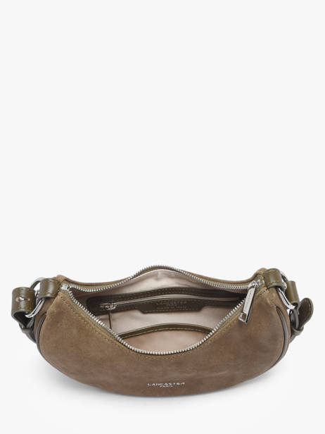 Cross Body Tas Suede Leder Lancaster Groen suede 81 ander zicht 3
