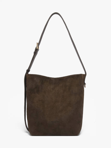 Cross Body Tas Suede Leder Lancaster Groen suede 56