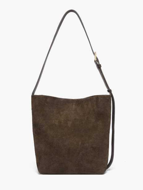 Cross Body Tas Suede Leder Lancaster Groen suede 56 ander zicht 3