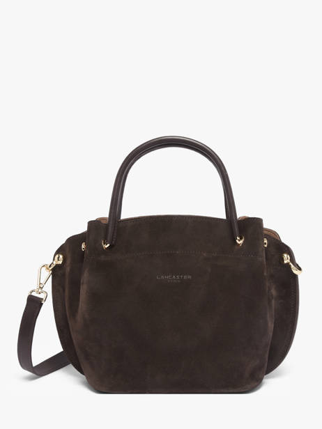 Cross Body Tas Suede Louisa Leder Lancaster Bruin suede louisa 103