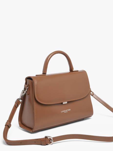 Cross Body Tas M Suave Leder Lancaster Bruin suave even 17 ander zicht 2