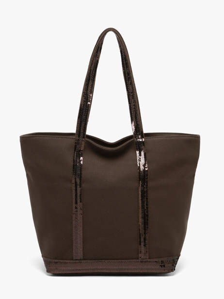 Handtas Cabas Katoen Vanessa bruno Bruin cabas 1V40378