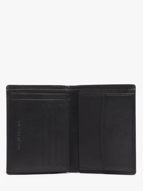 Portefeuille Bicolor Croco Leder Yves renard Zwart croco CR ander zicht 1