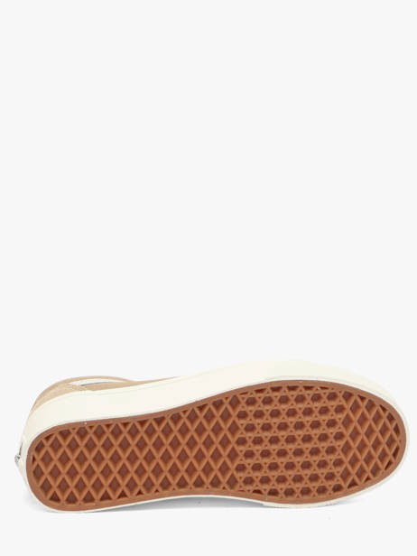 Sneakers Uit Leder Vans Beige women EDY4MG1 ander zicht 4