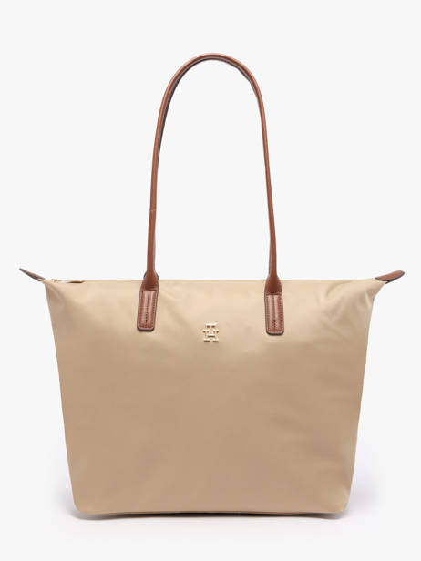 Schoudertas Popette Nylon Tommy hilfiger Beige popette AW17711