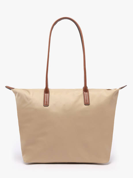 Schoudertas Popette Nylon Tommy hilfiger Beige popette AW17711 ander zicht 4