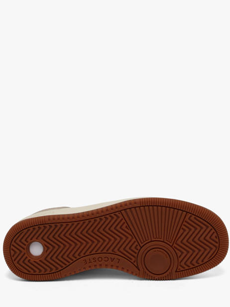 Sneakers Uit Leder Lacoste Wit men 2SMA0121 ander zicht 4