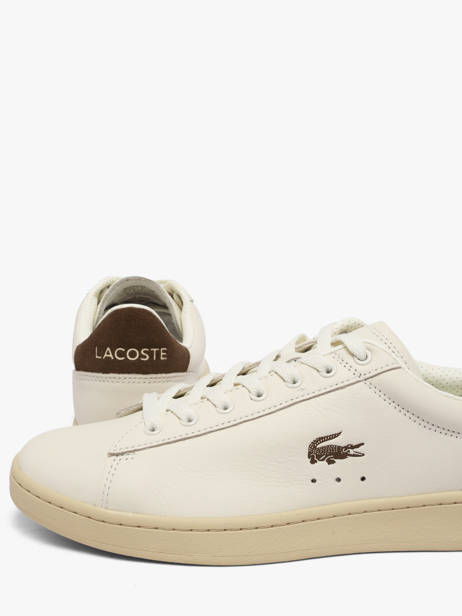 Sneakers Uit Leder Lacoste Wit men 2SMA0146 ander zicht 2