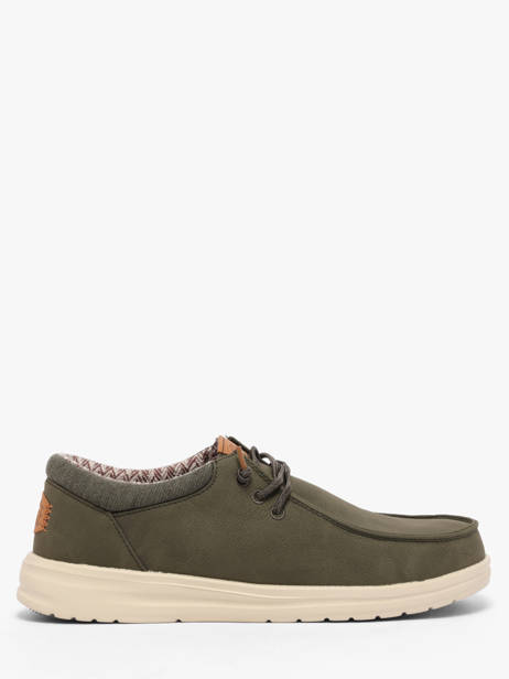 Mocassins Hey dude Groen men 43352