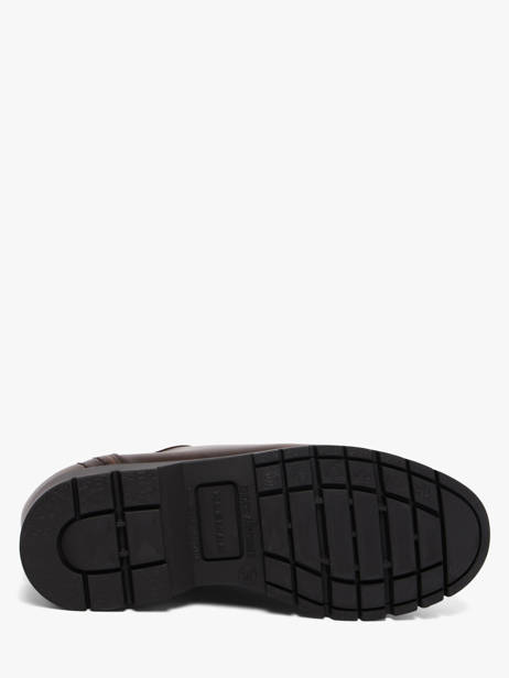 Derby Veterschoenen Uit Leder Kleman Bruin unisex QI21147 ander zicht 4