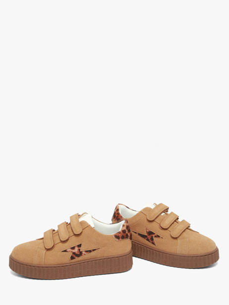 Sneakers Met Platformzool Vanessa wu Beige women BK2954CM ander zicht 2