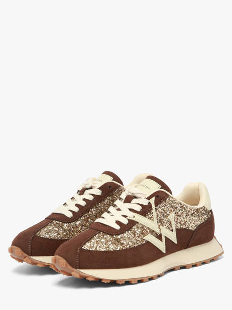 Sneakers Vanessa wu Bruin women BK2947CH ander zicht 1