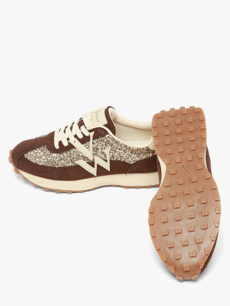 Sneakers Vanessa wu Bruin women BK2947CH ander zicht 2