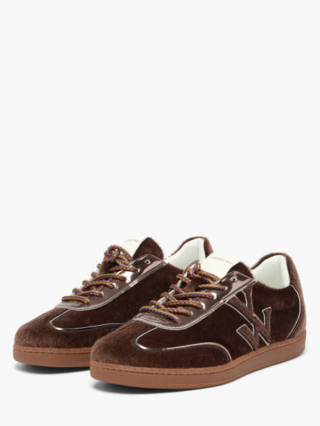 Sneakers Vanessa wu Bruin women BK2925CH ander zicht 1
