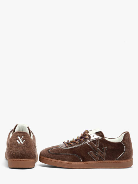 Sneakers Vanessa wu Bruin women BK2925CH ander zicht 2