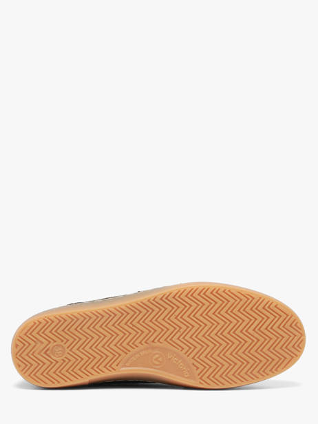 Sneakers Uit Leder Victoria Beige women 1126244 ander zicht 4