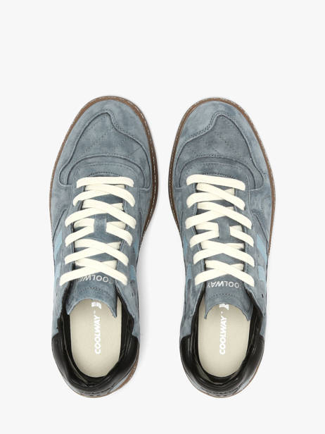 Sneakers Uit Leder Coolway Blauw men 8683594 ander zicht 3