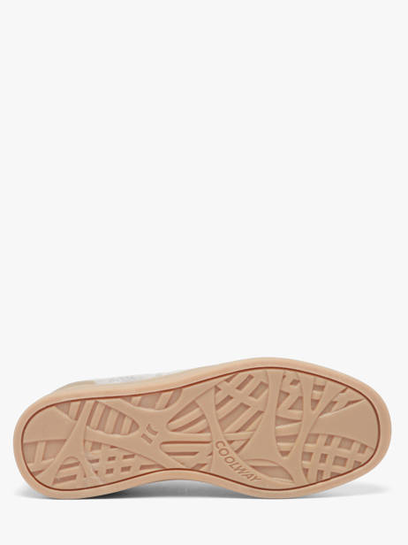 Sneakers Uit Leder Coolway Grijs women 7693297 ander zicht 4