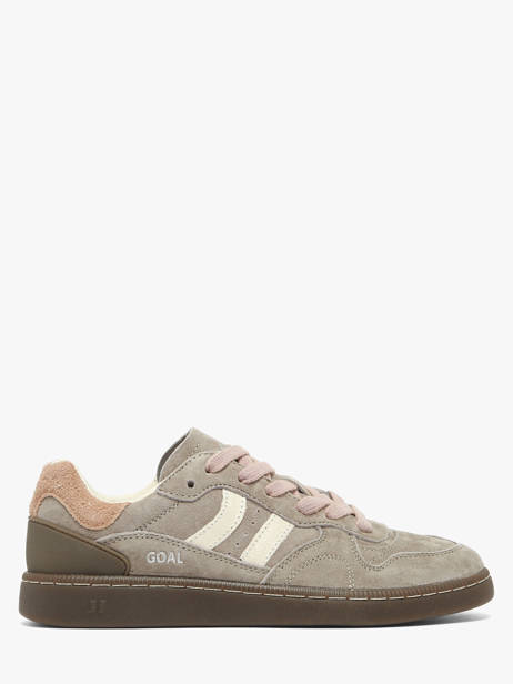 Sneakers Uit Leder Coolway Grijs women 7603409