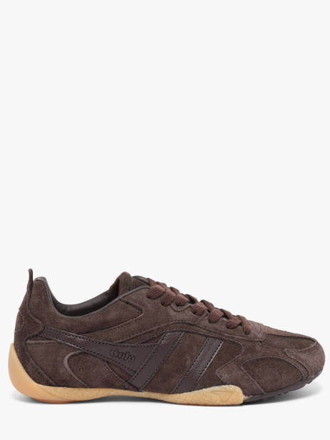 Sneakers Uit Leder Gola Bruin women CLB938DD