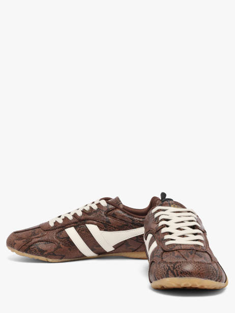 Sneakers Gola Bruin women CLB939FW ander zicht 2