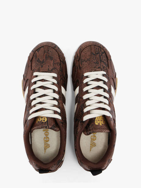 Sneakers Gola Bruin women CLB939FW ander zicht 3