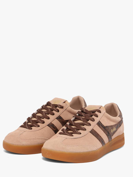 Sneakers Uit Leder Gola Roze women CLB919LC ander zicht 1
