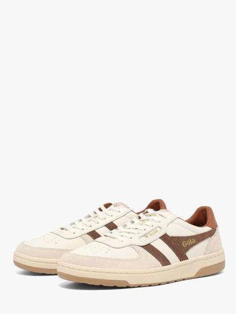 Sneakers Uit Leder Gola Wit men CMB336WP ander zicht 1