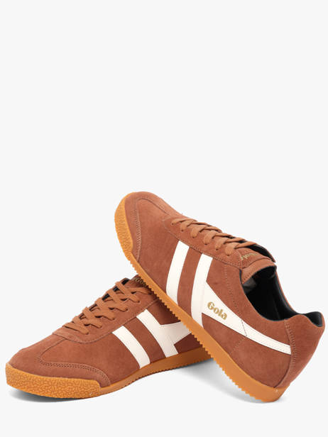 Sneakers Uit Leder Gola Bruin men CMA192TI ander zicht 2