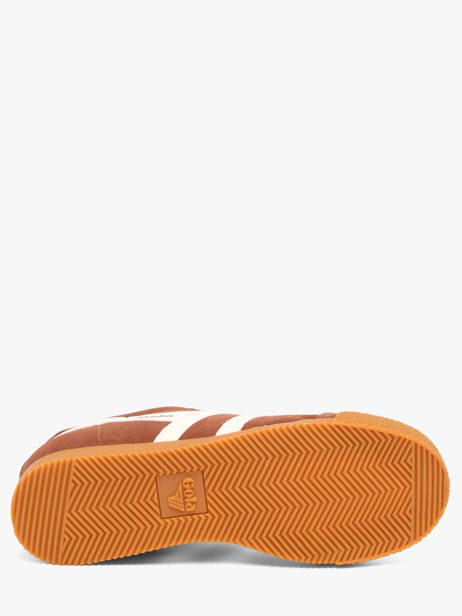 Sneakers Uit Leder Gola Bruin men CMA192TI ander zicht 4