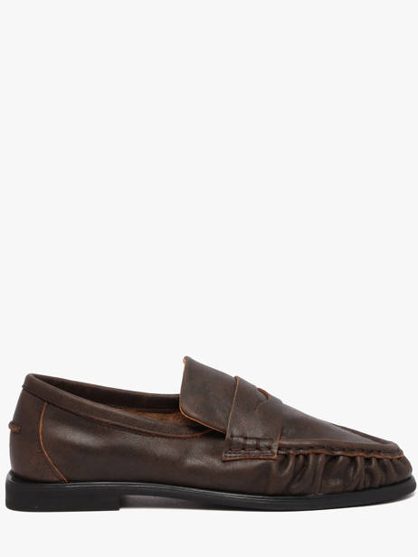 Mocassins Uit Leder Pavement Bruin women 24139779
