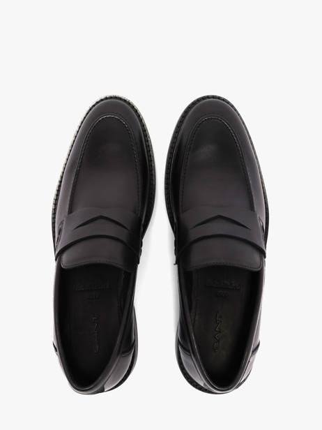 Mocassins Uit Leder Gant Zwart men 33671385 ander zicht 3