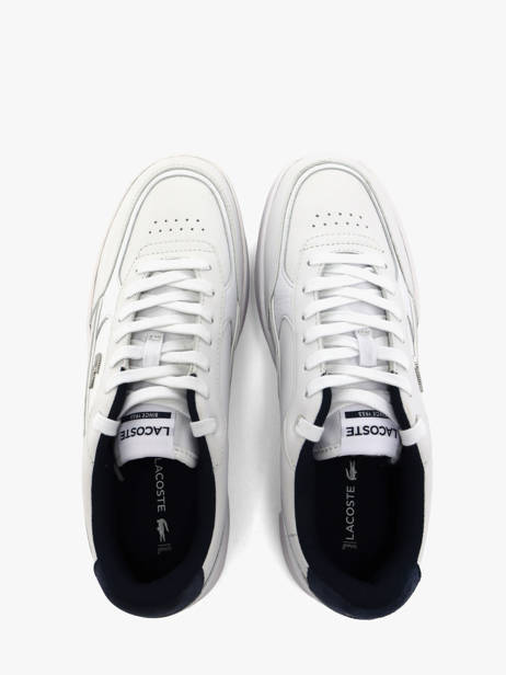 Sneakers Uit Leder Lacoste Wit men 2SMA0006 ander zicht 3