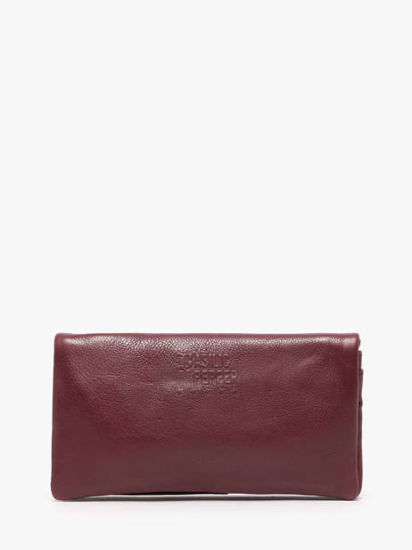 Portefeuille Cow Leder Basilic pepper Rood cow BCOW96