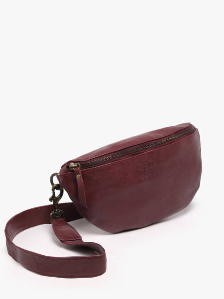 Heuptasje Cow Leder Basilic pepper Rood cow BCOW55 ander zicht 1