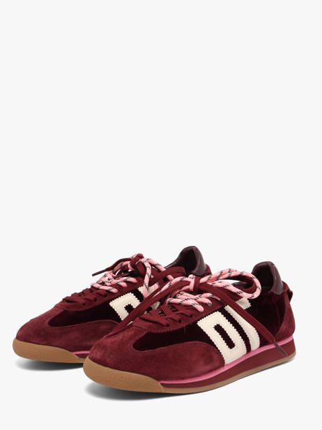 Sneakers Uit Leder Back 70 Rood women 63 ander zicht 1