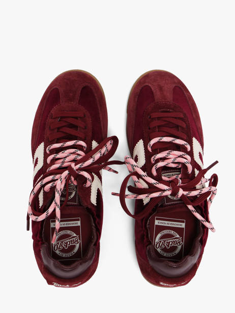 Sneakers Uit Leder Back 70 Rood women 63 ander zicht 3