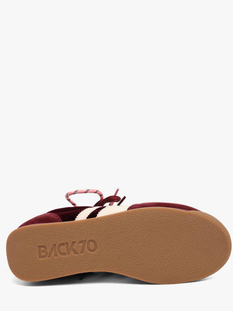 Sneakers Uit Leder Back 70 Rood women 63 ander zicht 4