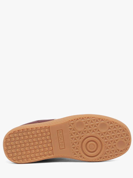 Sneakers Uit Leder Back 70 Rood women 214 ander zicht 4