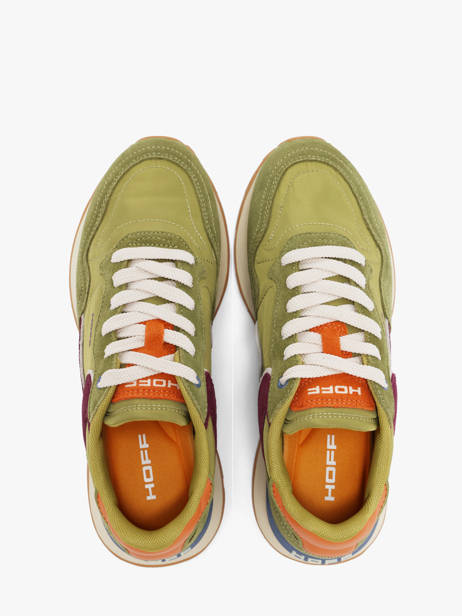 Sneakers Uit Leder Hoff Groen women 22602401 ander zicht 3